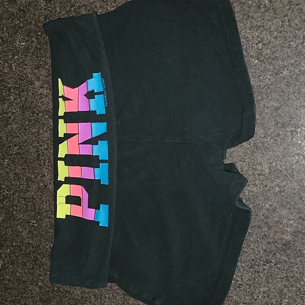 Pink Yoga Shorts